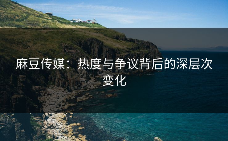 麻豆传媒：热度与争议背后的深层次变化  第1张